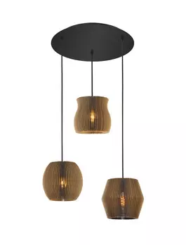 Подвесной светильник Hell, 45x150 см, естественный