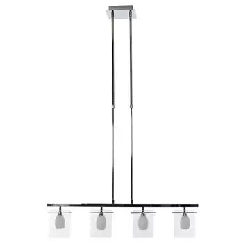 Подвесной светильник HW175, потолочный светильник, подвесной светильник, потолочный светильник, 4 лампы Mendler, серебро