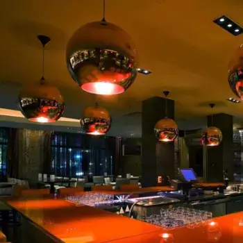 Подвесной светильник IdealLux, медный