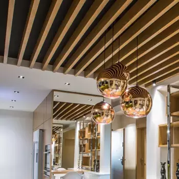 Подвесной светильник IdealLux, медный