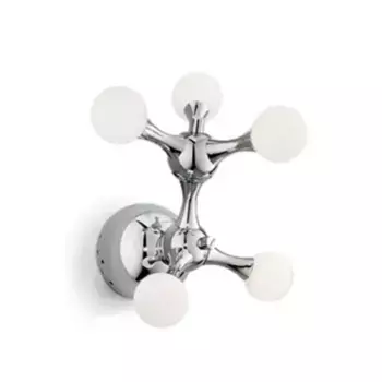 Подвесной светильник IdealLux, серебряный