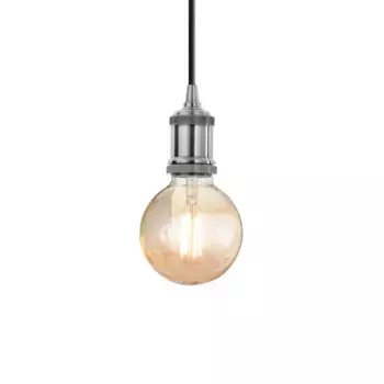 Подвесной светильник IdealLux, серебряный