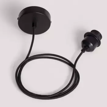 Подвесной светильник ILUZZIA, черный