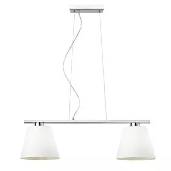 Подвесной светильник Italia, 2 лампы с белыми стеклянными плафонами, с возможностью регулировки яркости BRILLIANT