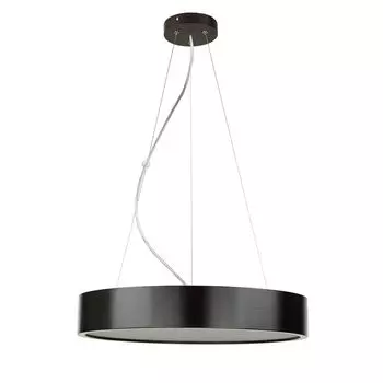 Подвесной светильник из дерева и стекла 47 см, круглый, коричневый, малобликовый, 3x E27, подвесной светильник для гостиной, столовой Licht-Erlebnisse