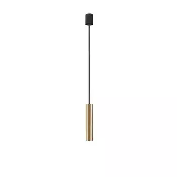 Подвесной светильник из латуни, круглый 5,5 см, современный дизайн, элегантный подвесной светильник BIDINA для гостиной, обеденного стола Licht-Erlebnisse, черный