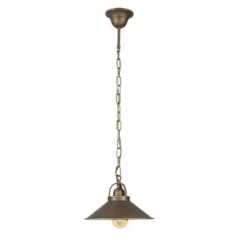 Подвесной светильник из массива латуни под старину E27 25 см, подвесной светильник для кухни, столовой Licht-Erlebnisse