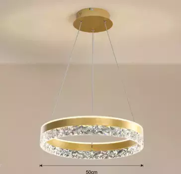 Подвесной светильник JDONG, золотой