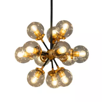 Подвесной светильник KOSILUM, 81x81x96 см, золотой