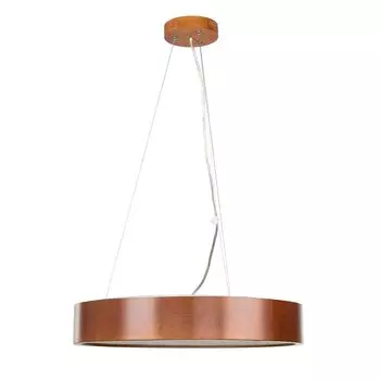 Подвесной светильник круглый 47 см 3x E27 дерево стекло малобликовое ARBARO подвесной светильник обеденный стол Licht-Erlebnisse