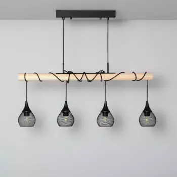 Подвесной светильник LEDKIA, черный