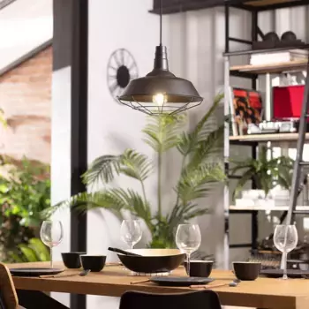 Подвесной светильник LEDKIA, черный