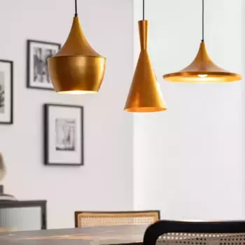 Подвесной светильник LEDKIA, золотой