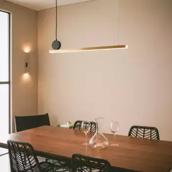 Подвесной светильник LEDKIA, золотой