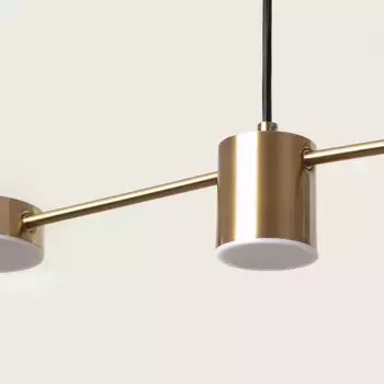 Подвесной светильник LEDKIA, золотой