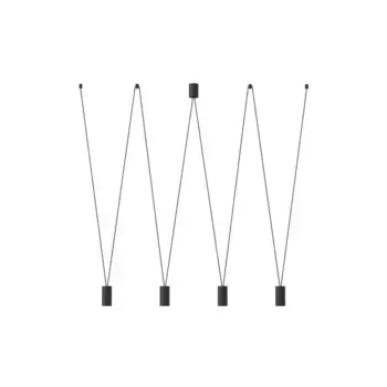 Подвесной светильник Licht-Erlebnisse, черный