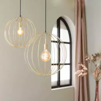 Подвесной светильник Light & Living, золотой