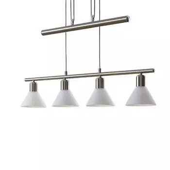 Подвесной светильник Lindby Delira из алюминия и металла.