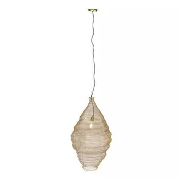 Подвесной светильник Lindby 'Eldric' из золота/латуни из металла, золото