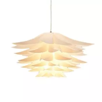 Подвесной светильник Lindby 'Lavinja' белого цвета из пластика