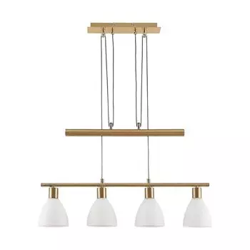 Подвесной светильник Lindby 'Simeon' из золота/латуни из стекла, золото