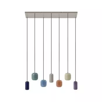 Подвесной светильник Lucande "Нарион" из металла