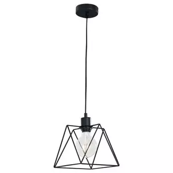 Подвесной светильник Luce Ambiente Design Harlem, 220 x 220 мм, E27, черный