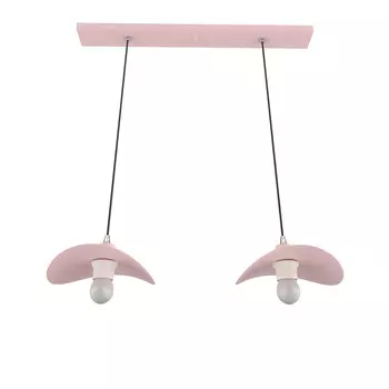 Подвесной светильник Lumicom, 25x30x120 см, розовый