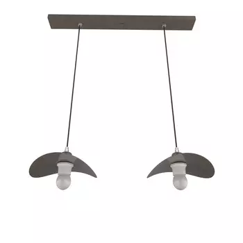 Подвесной светильник Lumicom, 25x30x120 см, серо-коричневый