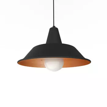 Подвесной светильник Lumicom, 35x35x20 см, медный