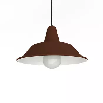 Подвесной светильник Lumicom, 35x35x20 см, темно-коричневый