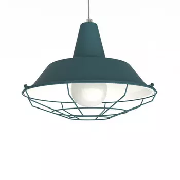 Подвесной светильник Lumicom, 35x35x30 см, синий