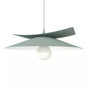 Подвесной светильник Lumicom, 40x34x9 см, зеленый