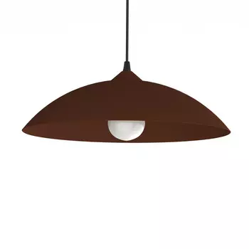 Подвесной светильник Lumicom, 40x40x10 см, темно-коричневый