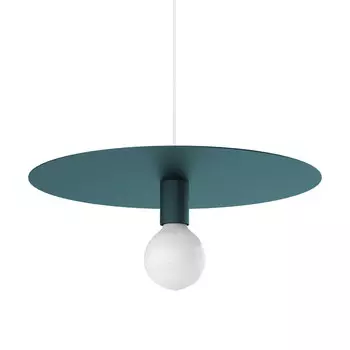 Подвесной светильник Lumicom, 40x40x7 см, синий