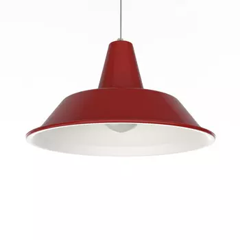 Подвесной светильник Lumicom, 45x45x25 см, красный