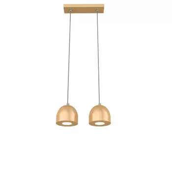 Подвесной светильник Lumicom, 6,5x27x120 см, золотой