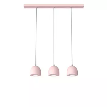 Подвесной светильник Lumicom, 6,5x69x120 см, розовый