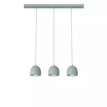 Подвесной светильник Lumicom, 6,5x69x120 см, зеленый