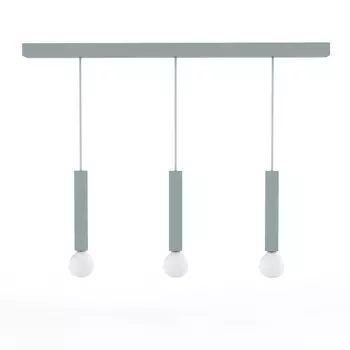 Подвесной светильник Lumicom, 6x100x40 см, серый