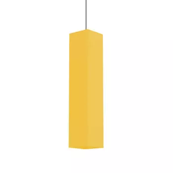 Подвесной светильник Lumicom, 6x6x30 см, желтый
