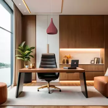 Подвесной светильник Lumicom, красный