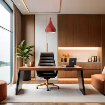 Подвесной светильник Lumicom, красный