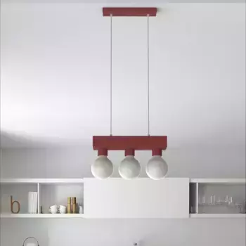 Подвесной светильник Lumicom, красный