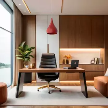 Подвесной светильник Lumicom, красный