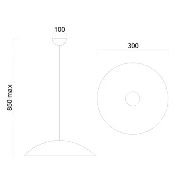 Подвесной светильник Lumicom, серый