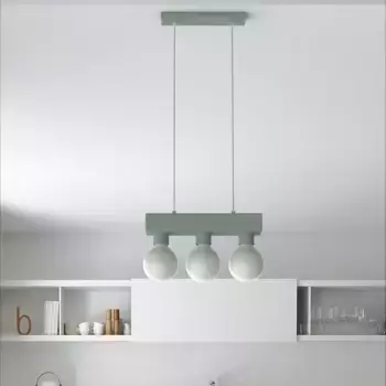 Подвесной светильник Lumicom, зеленый