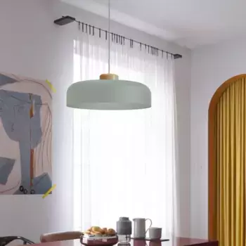 Подвесной светильник Lumicom, зеленый