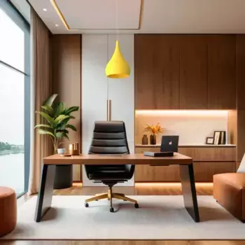 Подвесной светильник Lumicom, желтый