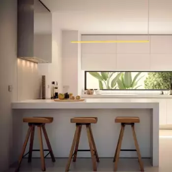 Подвесной светильник Lumicom, желтый